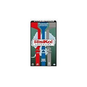 EDITRICE Jeux Risiko Antarctique, Jeu de Stratégie, 2 Jeux en Boîte en 1 pour Défis Entre Amis et en Famille, Jeux de Société pour Adultes et Enfants, Expansion de Risiko et Jeu Simple, 8+ Ans