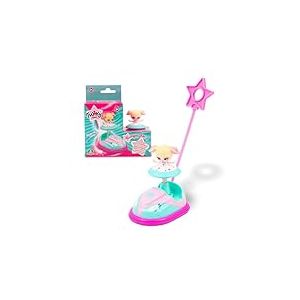 TWIKY Stars, Danseuse de 6 cm, Fais tourbillonner ta Danseuse avec Son véhicule, Version Blonde, pour Les Enfants à partir de 3 Ans, TWK012