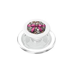 Coquette Bow Coin Collector Coin Collectionner Numismatique Fille PopSockets PopGrip pour MagSafe
