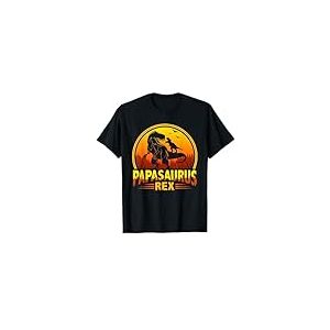 Papasaurus Rex Id&eacute;e Cadeau Papa Dinosaure T-Shirt