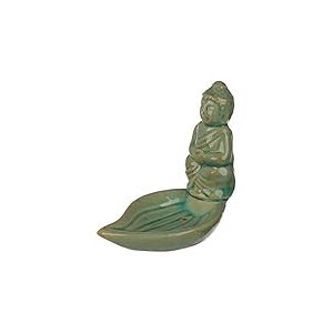 Eden Porte-encens pour C&ocirc;nes et B&acirc;tons Design Feuillage