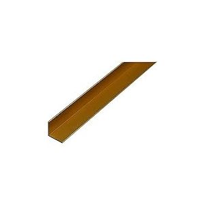 Alberts 473556 Cornière | aluminium, couleur or, anodisée | 1000 x 10 x 10 mm