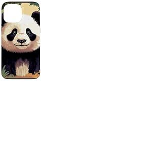 Adorable Ours Panda Coque pour iPhone 13 Pro Max
