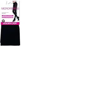 GOLDEN LADY Collant Microfibra 50 3 Paia, Noir, 3 (Lot de 3) Femmes