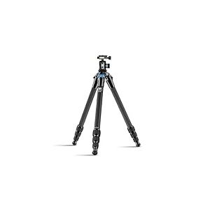 Sirui AM-284 Trépied Professionnel en Fibre de Carbone avec Rotule K20X - Charge 25 kg (AM-284+K20X)