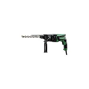HIKOKI Akku Bohrhammer DH28PBY2W1Z, SDS-plus Aufnahme (240V, Leistungsaufnahme: 850 Watt, Volllastschlagzahl: 0-4300 min-1) Lieferumfang: 1 Zusatzhandgriff, 1 Bohrtiefenanschlag, 1 HSC I Koffer.
