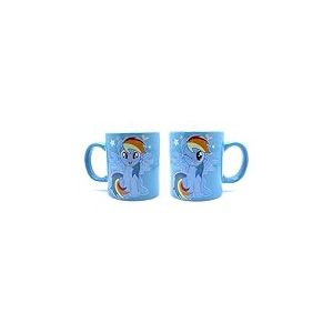 Joytoy My Little Pony 95771 Rainbow Dash Tasse en céramique dans Une boîte, Bleu, 1 pièce (Lot de 1)