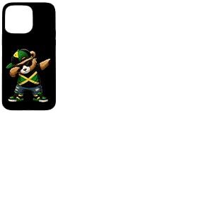 Ours Jamaïcain Patriotique Jamaïque Dab Garçons Enfants 2025 Coque pour iPhone 15 Pro Max