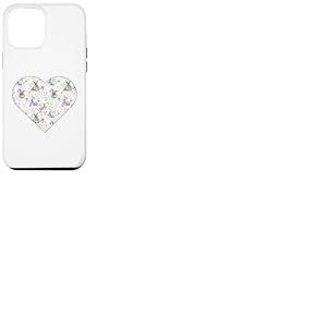 Lapin Papillon et Ses Amis dans Un c&oelig;ur Coque pour iPhone 12 Pro Max