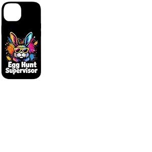 Chasse aux œufs Superviseur Lapin de Pâques Coque pour iPhone 14