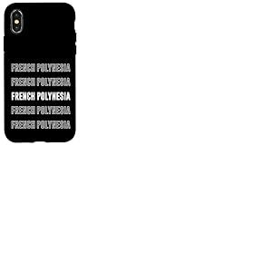 Polynésie française Coque pour iPhone X/XS