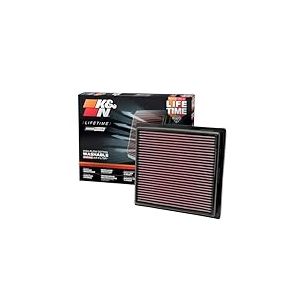 K&N Filtre &agrave; air de remplacement compatible avec Jeep Gand Cherokee 3.6, 5.7, 6.4 / Dodge Durango 3.6/5.7 2011-2017 (33-2457)