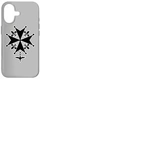 Croix huguenote fran&ccedil;aise protectrice Symbole calvinisme Coque pour iPhone 17