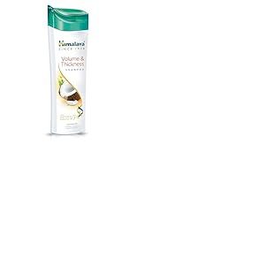 Shampooing volume et épaisseur Himalaya à l'huile de noix de coco, fournit du volume, des cheveux visiblement épais et rebondissants, 400 ml