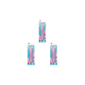 Lip Smacker Barbe à Papa Lip Smacker, Baume à Lèvres Aromatisé pour Enfants, Hydratation Supérieure et Lip Smackin', Clair, Baume à Lèvres Unique (Lot de 3)