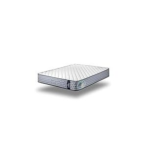 Cecotec Matelas à Mémoire de Forme et à Ressorts Ensachés Flow 6700 Hybrid 110x190 Multicouche, Hauteur 26 cm, Fermeté Élevée, Indépendance des Couches, Respirabilité, Double Face pour Hiver et Été