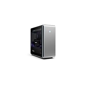 Alienware Area-51 Ordinateur de Bureau Gaming – Intel Core Ultra 9 Series 2, Nvidia GeForce RTX 5080, 32 Go RAM, 2 to SSD, Liquid-Cooled CPU, Windows 11 Home, AlienFX – Lunar Silver