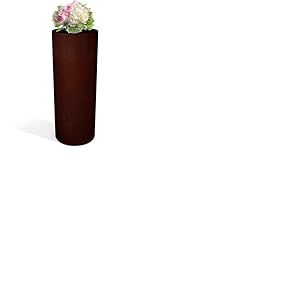 Kloris Colonne cylindrique Sweet Table Hauteur 70 cm diam&egrave;tre 35 cm Couleur Bronze Made in Italy