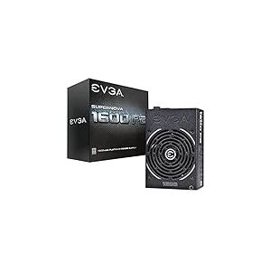EVGA SuperNOVA 1600 P2 80+ PLATINUM, 1600W ECO Mode Fully Modular NVIDIA SLI et Crossfire Ready 10 ans Garantie Alimentation PC 220-P2-1600-X2