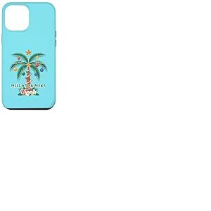 Mele Kalikimaka Palmier de No&euml;l hawa&iuml;en Coque pour iPhone 12 Pro Max