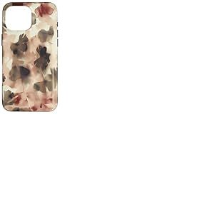 Moody Ginkgo Leaves Abstract Botanical dans des Tons automnaux Coque pour iPhone 16 Pro Max