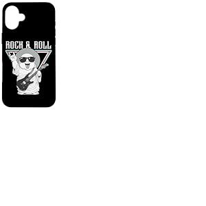 Guitare Musicale Bouddha Rock & Roll Coque pour iPhone 16 Plus