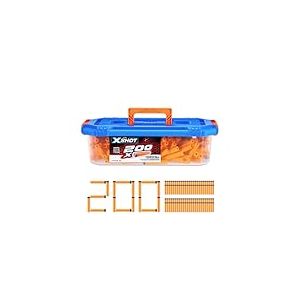 XSHOT 36181-2022 X-Shot Excel Ultimate Value 200 Darts Recharge étui de Transport en Mousse, série 2, Taille M