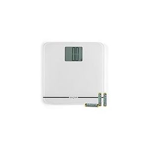 Salter Balance Num&eacute;rique 250KG, P&egrave;se Personne Fiable avec &Eacute;cran Digital, Mesures Pr&eacute;cises KG/ST/LB, Technologie de Pes&eacute;e Instantan&eacute;e, Design Premium pour Salle de Bain, Ultra-Pr&eacute;cis, Blanc