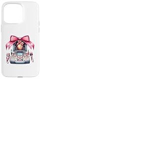 Coquette Bow Echo Tech Technicienne en échocardiographie Fille Maman Coque pour iPhone 15 Pro Max