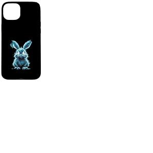 Lapin magique de lapin avec des couleurs d'eau look Coque pour iPhone 15 Plus