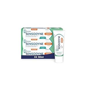 Sensodyne Pro-émail Enfant, Dentifrice pour Enfants de 0 à 6 ans, Aide à Prévenir et Protéger les Dents de Lait contre les Caries, Renforce l'Émail, Menthe Douce, Lot de 3x75 ml