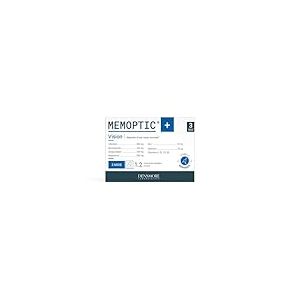 Densmore-MEMOPTIC+|Vision, Mémoire, Concentration- Formule plus complète et mieux dosée : Citicoline, Ginkgo Biloba, Nicotinamide, Magnésium, Zinc - Soutien la production de NAD+-90 comprimés sécables