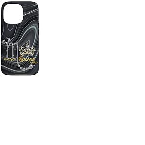 Scorpion Queen Zodiac Anniversaire Glam Astrologie Coque pour iPhone 13 Pro