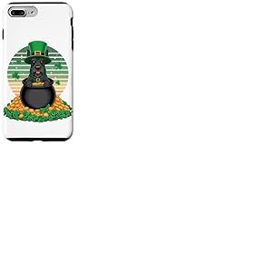 Scottish Terrier St Patricks Day Leprechaun Shamrock Coque pour iPhone 7 Plus/8 Plus