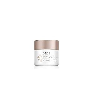 Laboratorios Babé - Multi Acción Crema para piel madura | HealthyAging+ | Facial Hidratante 50 ml | Antiarrugas | Nutritiva | Hidratación Profunda | Aspecto Luminoso | Antioxidante