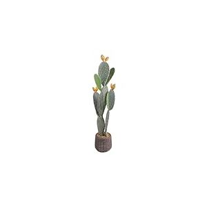 GarveeHome 106 cm Plante Artificielle de Cactus en Pot - Plantes succulentes artificielles d&eacute;coratives Euphorbia Accruensis Cactus Artificiel pour la Maison, Le Jardin, Le Bureau, la d&eacute;coration, Les