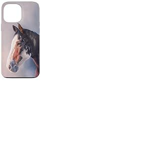 Cheval Équitation Cavalier Cheval Filles Appaloosa Coque pour iPhone 13 Pro Max