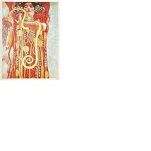 onthewall Gustav Klimt Hygieia Poster Art nouveau 40 x 30 cm (PDP 008) Blanc