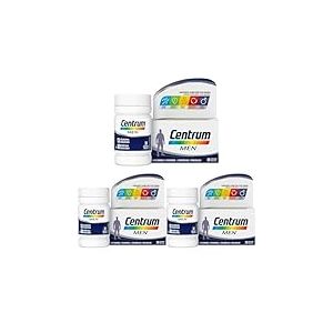 Centrum Men Multi Vitamines et Minéraux, 13 Vitamines et 10 Minéraux, Complément Alimentaire, Pour Homme, 30 comprimés (Lot de 3)