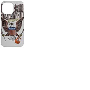 Lynyrd Skynyrd Eagle Guitare Drapeau US Classique Rock Biker R&eacute;tro Coque pour iPhone 14 Pro Max