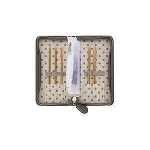 Tulip Carry C Interchangeable Bamboo Knitting Needle Set-Long Fine Gauge