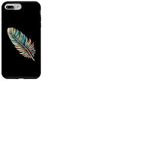 Plume sud-Ouest Indien Indien Art Tribal Coque pour iPhone 7 Plus/8 Plus