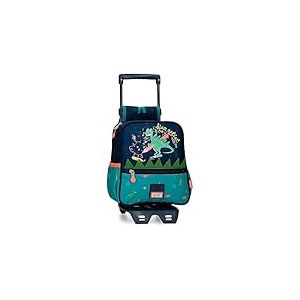 Enso Dino artist Preschool Sac &agrave; dos avec Trolley Multicolore 23x25x10 cm Polyester 5.75L