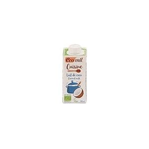 Crema para cocinar de coco cuisine Bio 200ml Ecomil