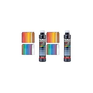 Decotric decolor Peintures Color&eacute;es Noir 750ml (Lot de 2)