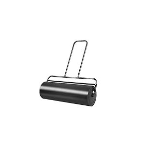 FANTASK Rouleau à Gazon, 63 l, avec poignée, diamètre : 30 cm, remplissable avec Eau/Sable, Noir