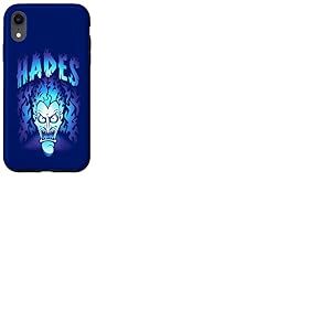 Disney Villains Hades from Hercules Blue Flames Coque pour iPhone XR