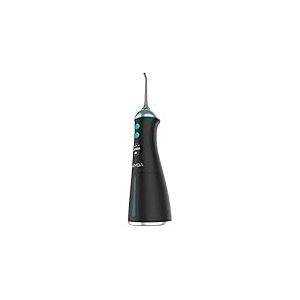 Cecotec Hydropulseur buccal portable Bamba ToothCare 1100 Jet Liberty 6 modes d'utilisation et 6 buses Écran LED, capacité 280 ml, 8 réglages de pression, IPX7, charge USB et sac de voyage
