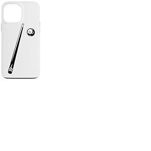 Boule de billard et queue de billard Pool Billard Coque pour iPhone 13 Pro Max