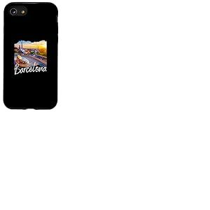 Barcelone Souvenir/Barcelone Coque pour iPhone SE (2020) / 7/8